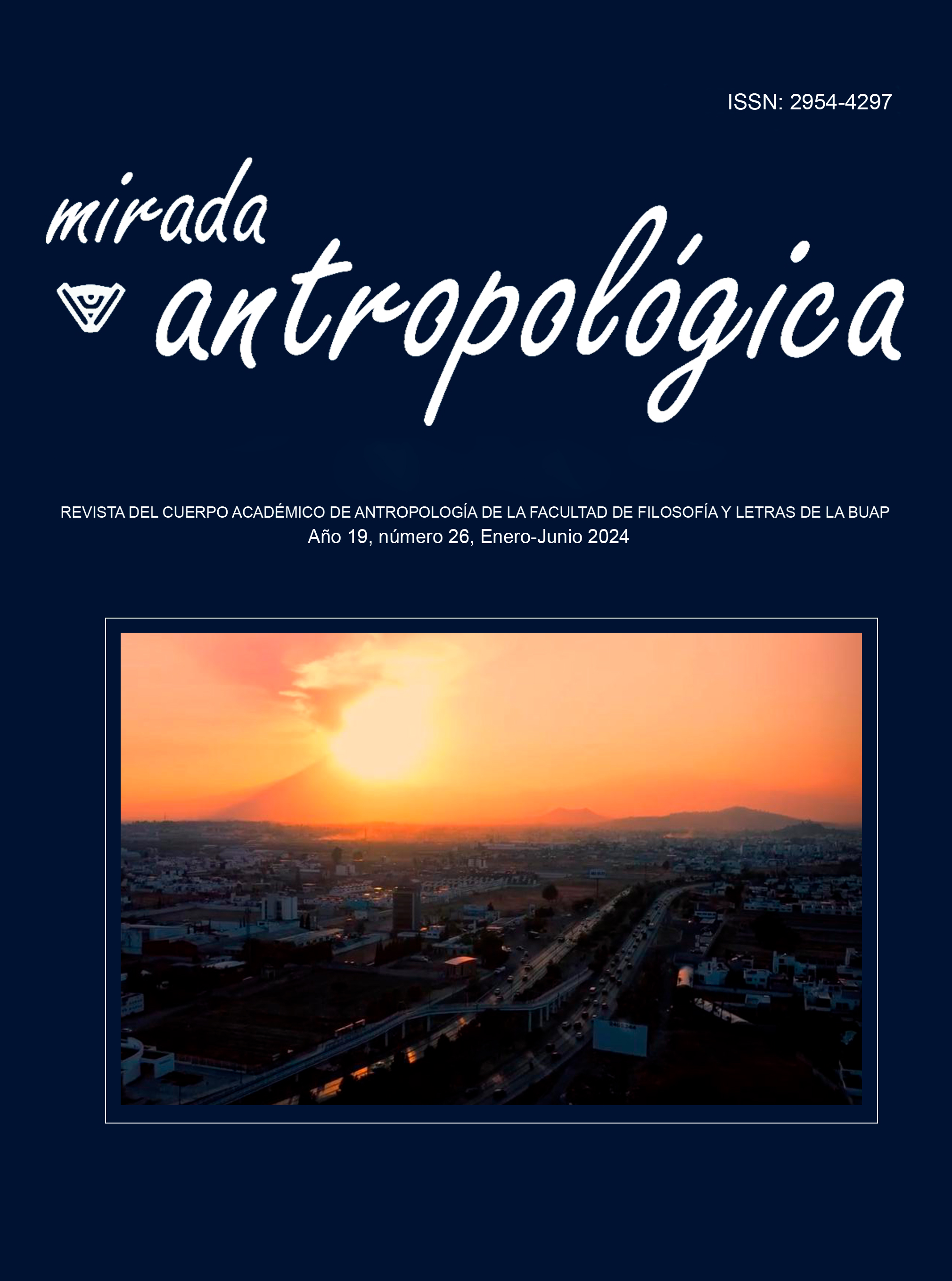Cover page of Issue 26 of Mirada Antropológica Journal