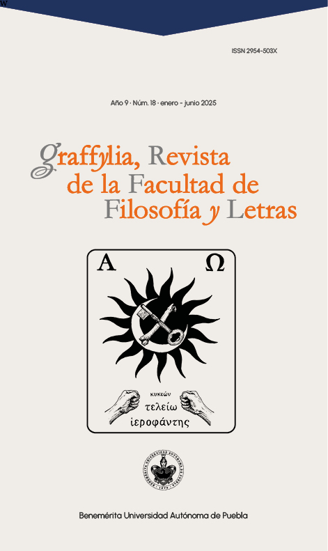 					Ver Vol. 9 Núm. 18 (2025): Vol. 9 Núm. 18 (2025): Graffylia, Revista de la Facultad de Filosofía y Letras
				